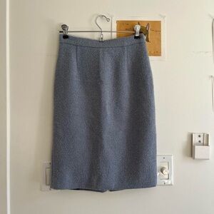 moschino wool skirt